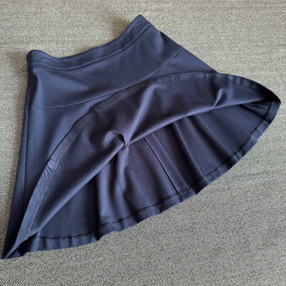 Navy Mini Skirt NWT Petite 4 - Picture 7 of 12